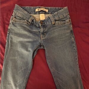 GAP Medium Wash Curvy Jeans in Blue